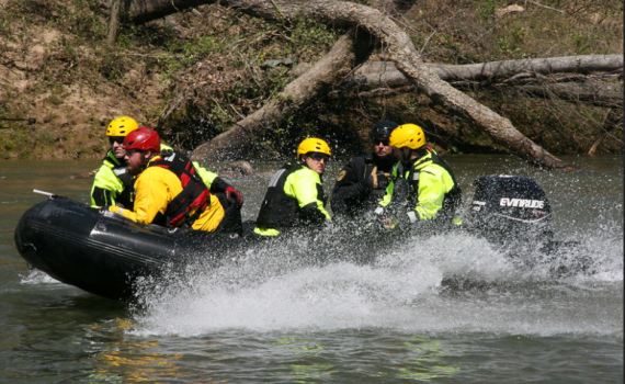Training water rescue
